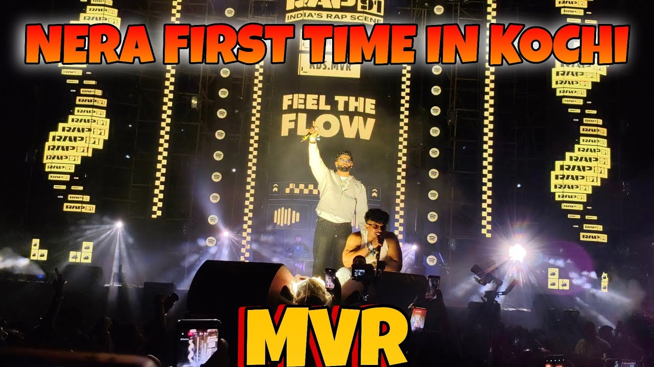 ARJN X KDS X RONN - NERA (Official Concert Video ) | Rap Concert | Latest Malayalam Rap Concert 
