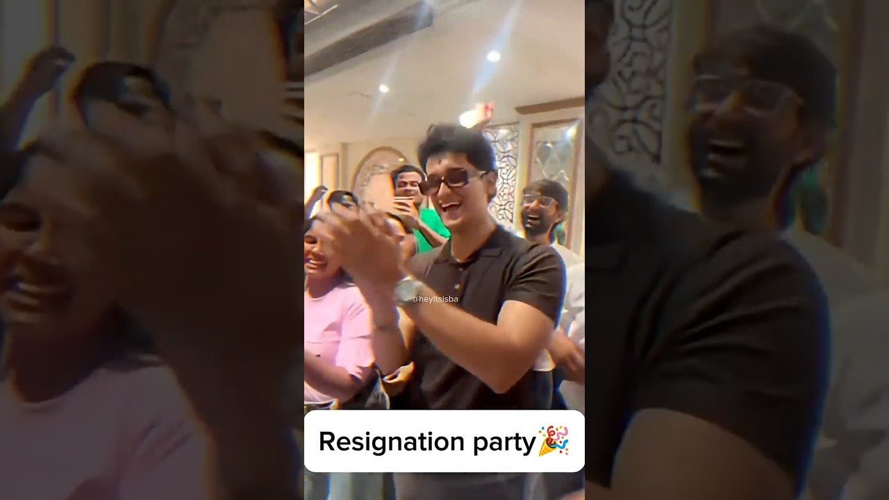 Cjp celebrating resignation party 🎉#cjp #saurabdas #protest #youth #celebration #protest #shorts #yt