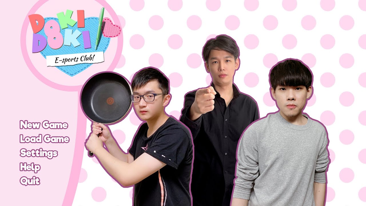 《心跳電競部》一周目遊戲精華｜Doki Doki E-sports Club! #JumpScare注意