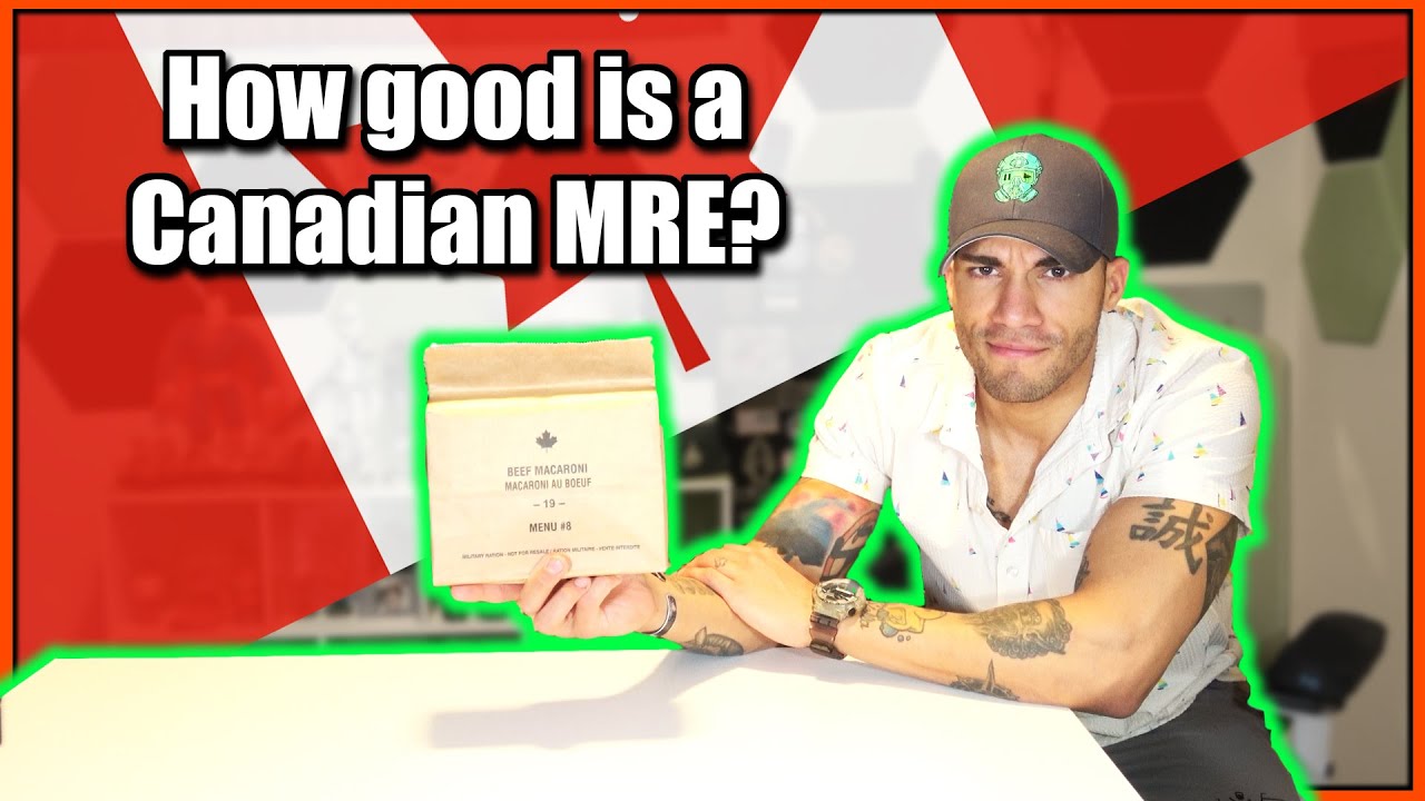 Американец пробует канадский MRE!