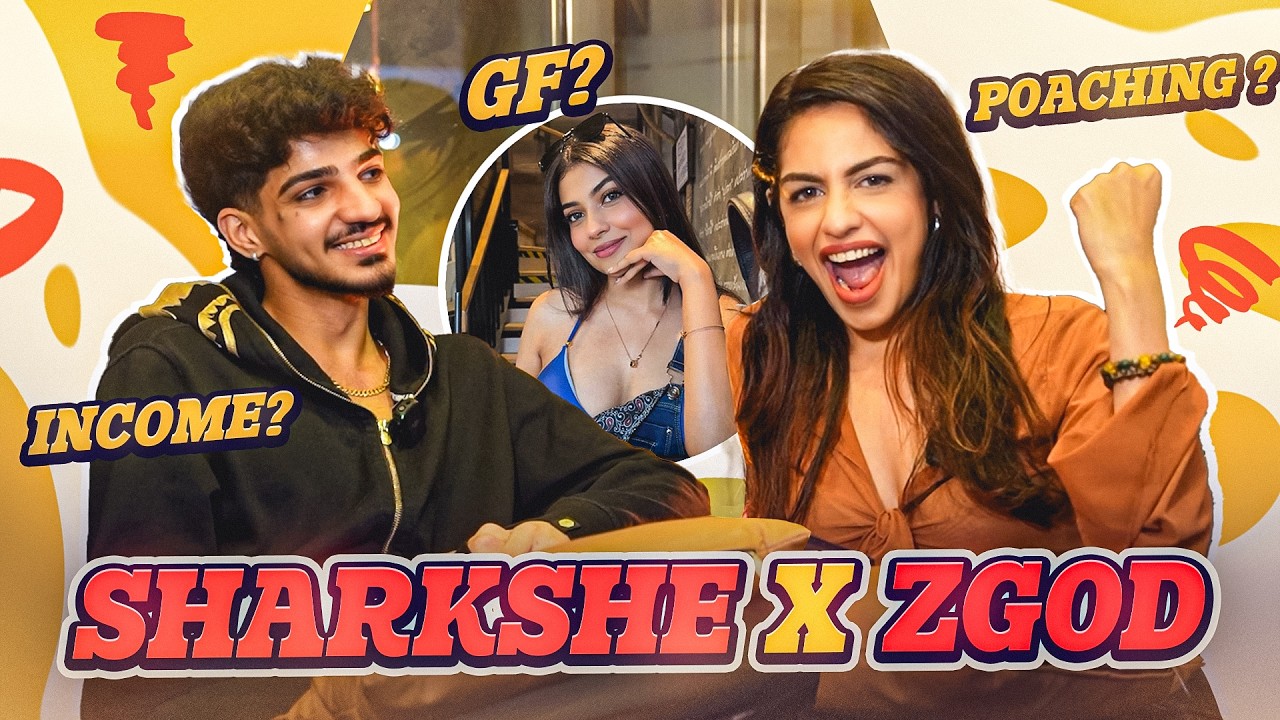 UP CLOSE & PERSONAL with SHARKSHE ft. @ZGODGAMING 💛💙