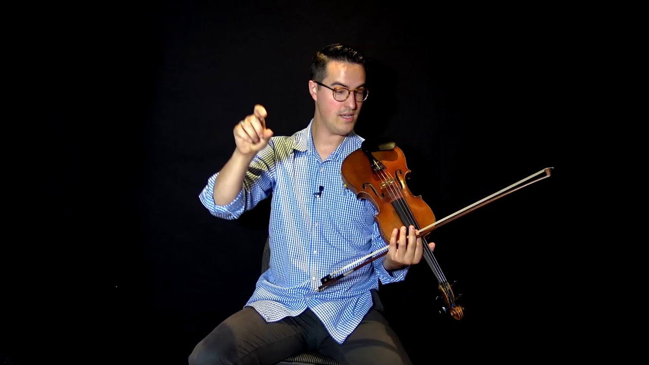 Jason Anick - Triad Pairs Jazz Violin (Lesson Excerpt)