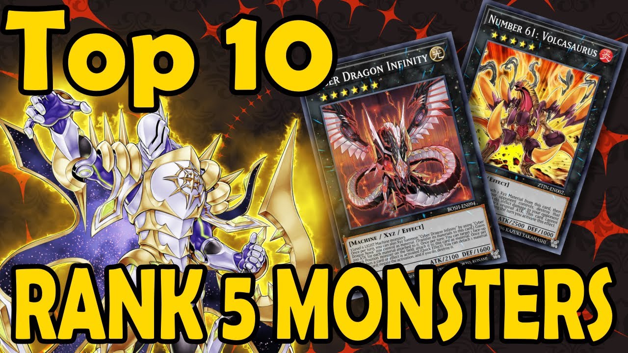 Top 10 Rank 5 Monsters of All Time