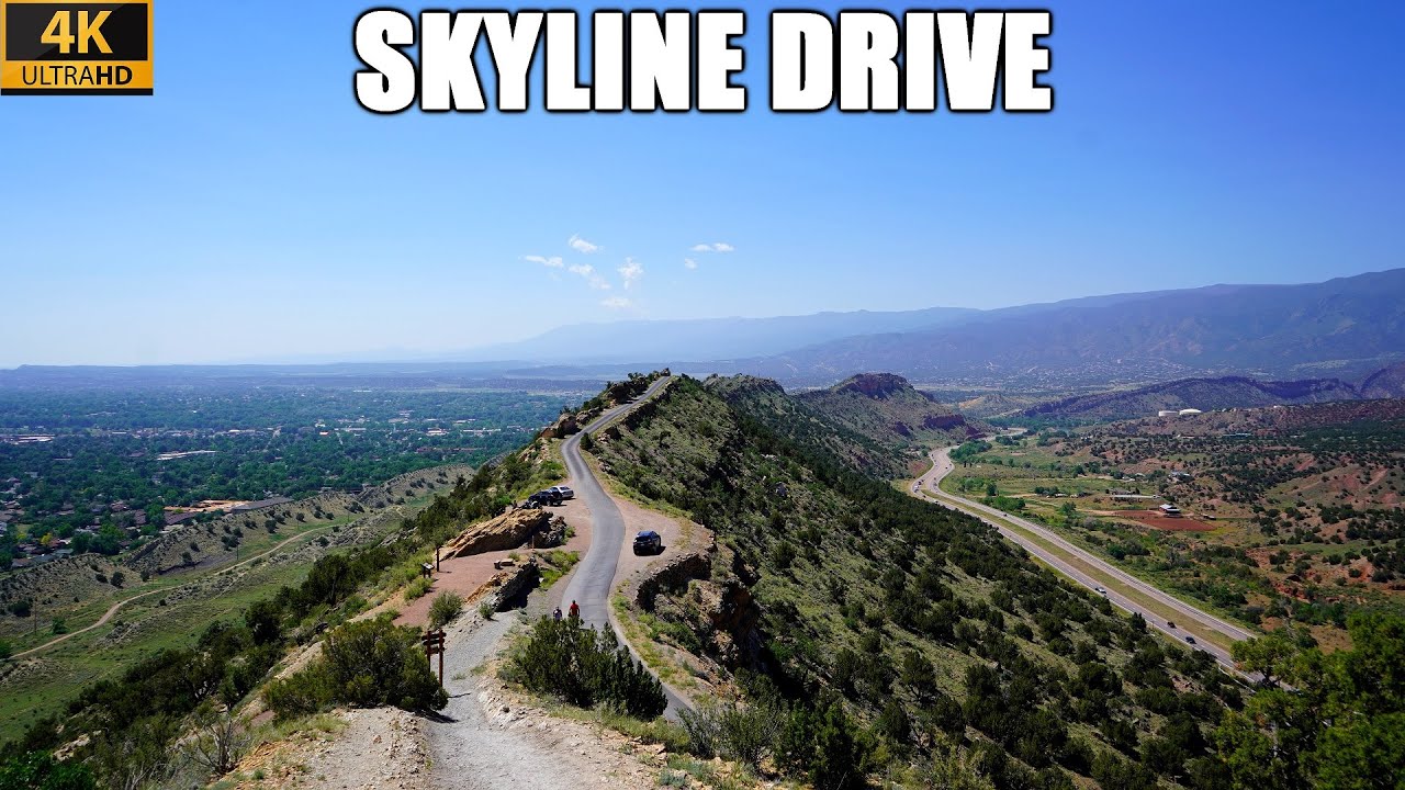 Driving Skyline Drive in Cañon City, Colorado