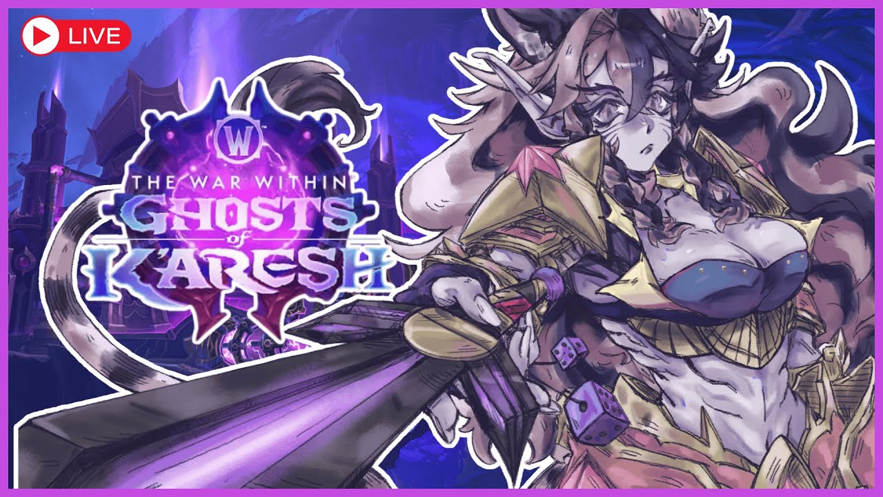 【World of Warcraft】Short WoW Stream【She/Her】#VtuberEN #WoW #ghostsofkaresh