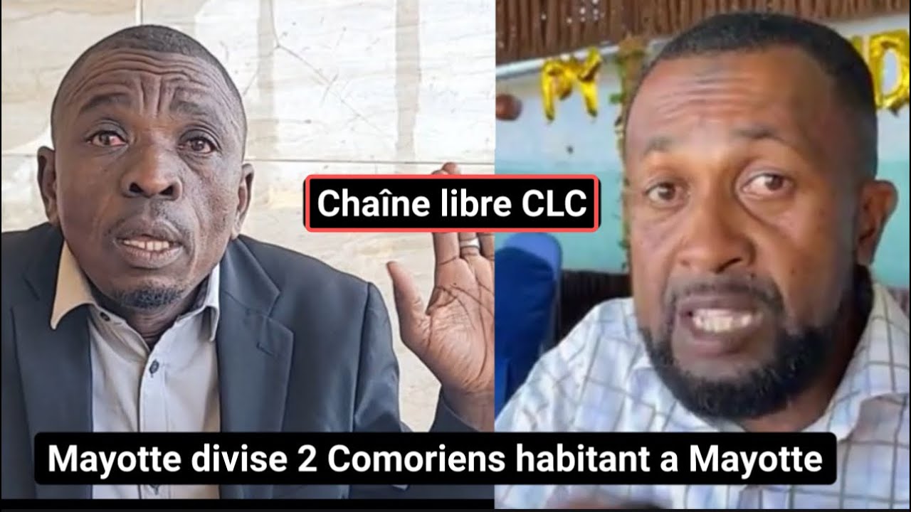 Affaire de #Mayotte et des îles: droit de réponse à Youssouf Dhoulhedji. Qui a raison? Qui a tort?