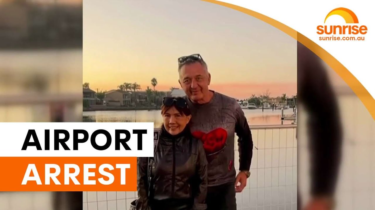 Man arrested at airport charged with ex-partner's murder | Sunrise