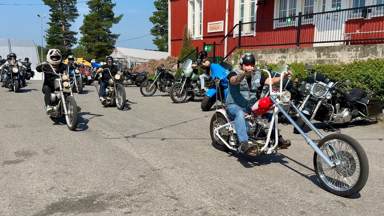 Harley-Davidson Club Finland / H-DCF 45th Int. Rally / Parade / Himos