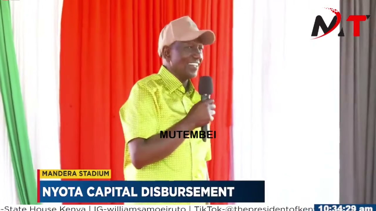 GACHAGUA WAKO CHINI SANAA MSIPOTEZE WAKATI WENU NAO RUTO TO MANDERA RESIDENTs