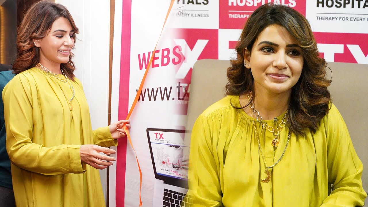 Samantha Akkineni Launch TX Hospitals @ Kachiguda | TFPC