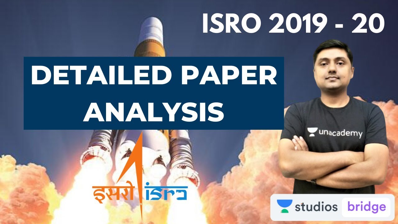 ISRO 2019 - 20 Detailed Paper Analysis | ISRO Exam 2020 | Sanjay Rathi