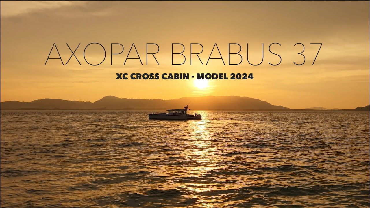 FOR SALE : Axopar Brabus 37 XC Cross Cabin 2024