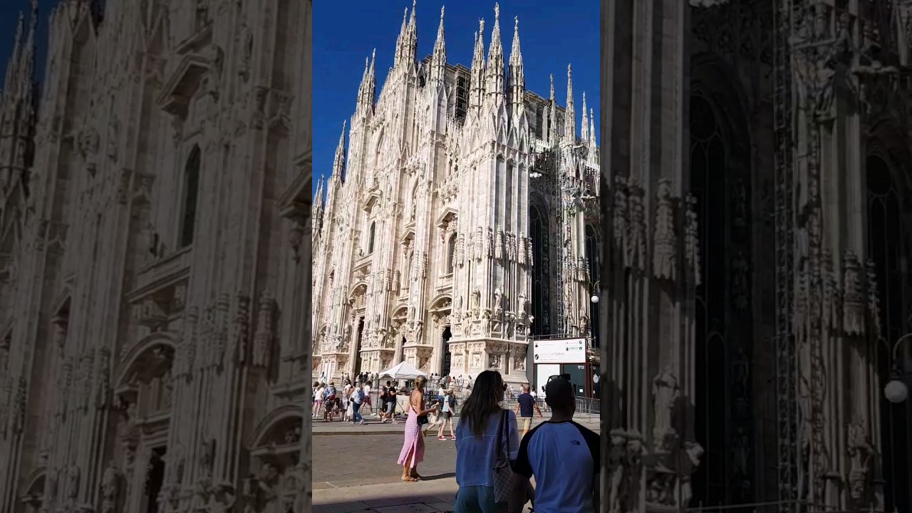 Милан, площадь Дуомо| piazza del Duomo