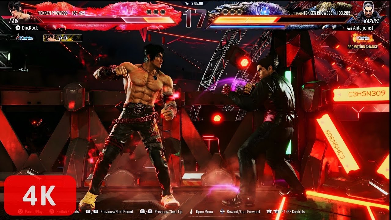 LAW VS KAZUYA - TEKKEN 8 - ONLINE | 4K 60 FPS