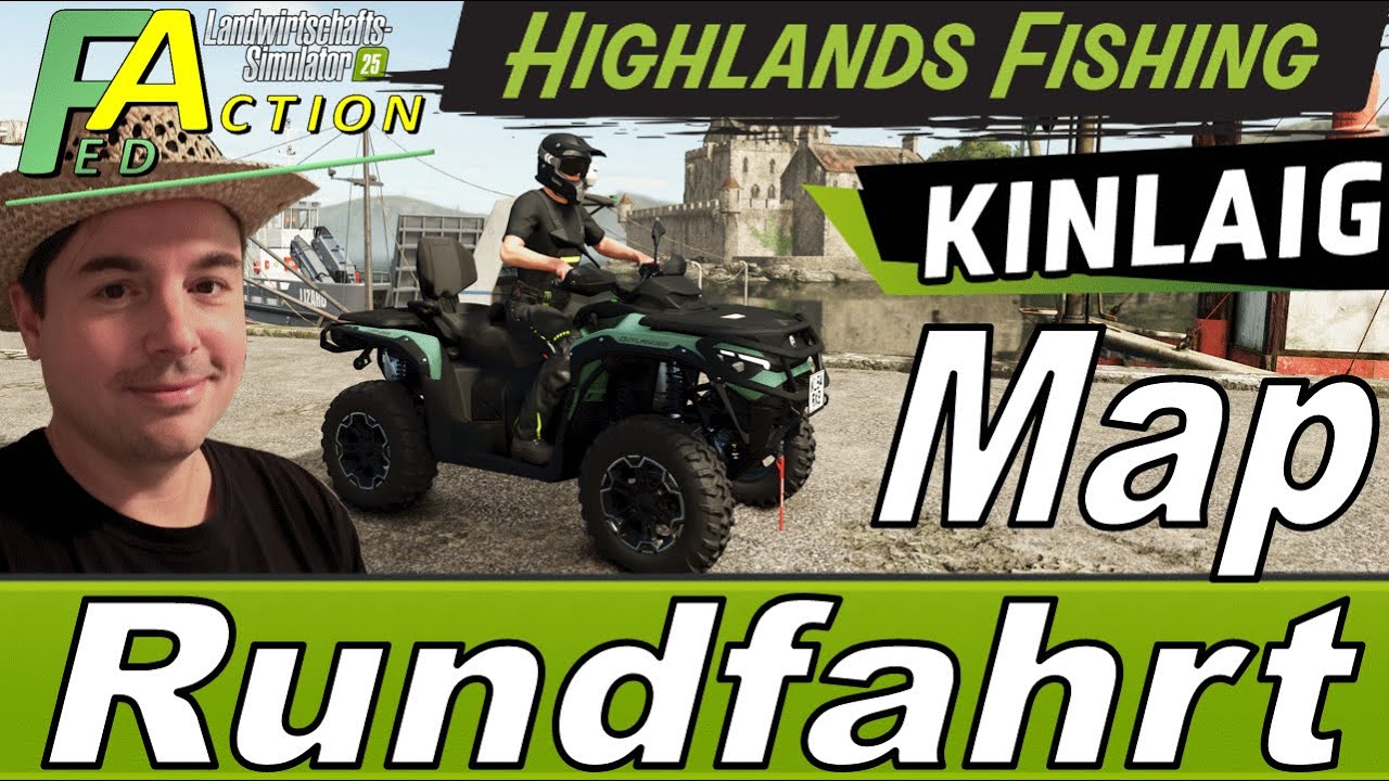 LS25 Neue Kinlaig Map Rundfahrt Highlands Fishing Expansion Pack DLC #landwirtschaftssimulator25