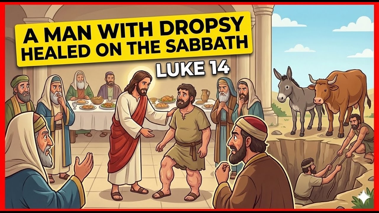 Luke 14: A Man with Dropsy Healed on the Sabbath
