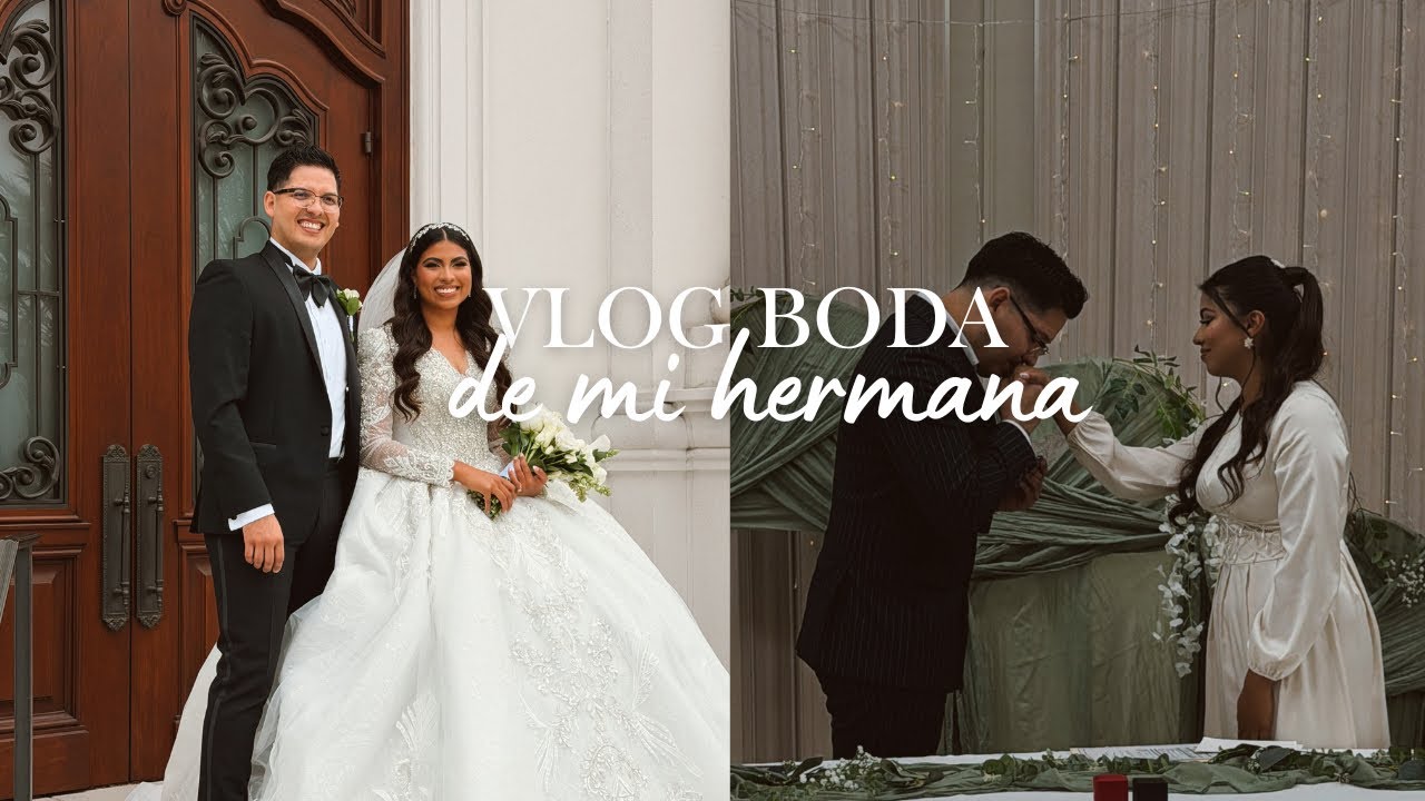 VLOG: 👰🏽‍♀️💍 Boda de mi hermana  Sukey🤍✨