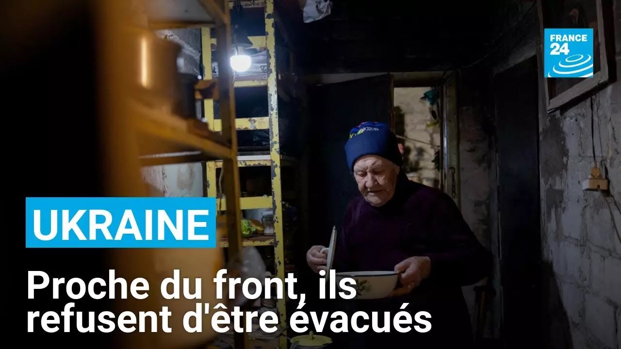 Dans les ruines de l'Est ukrainien, s'obstiner à rester • FRANCE 24