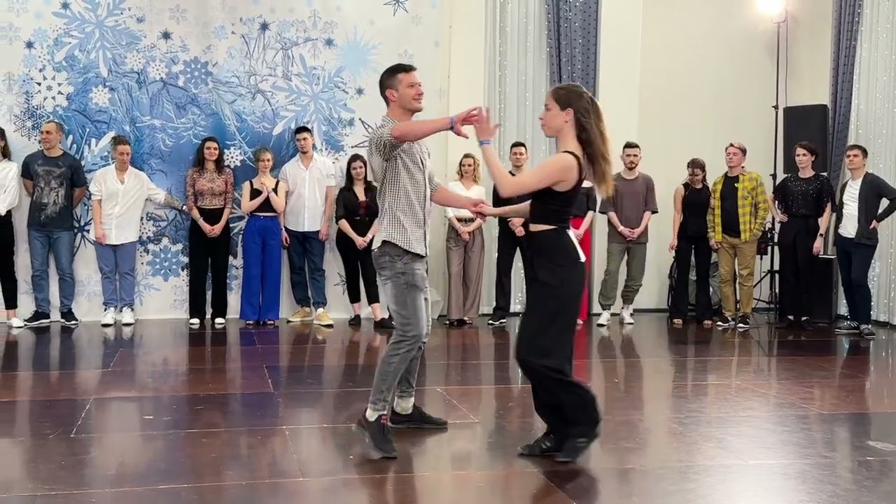 Evgeniy Skorikov & Ekaterina Grigorieva. 5th place Intermediate JnJ. Swing & Snow 2024 | WCS Dance