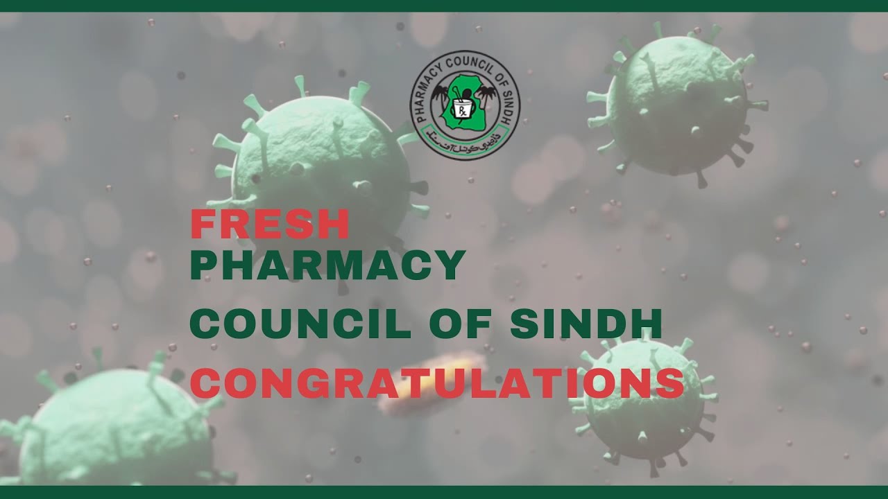 Registration Certificates 2024 | Part-47 Fresh Pharmacists | Pharmacy Council of Sindh