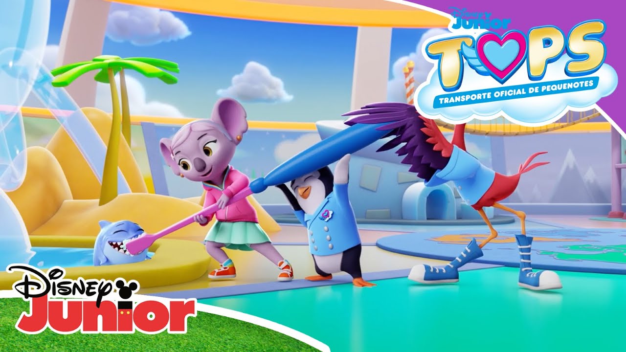 T.O.P.S. Transporte Oficial de Pequenotes | Um dia Com Pip e Freddy
