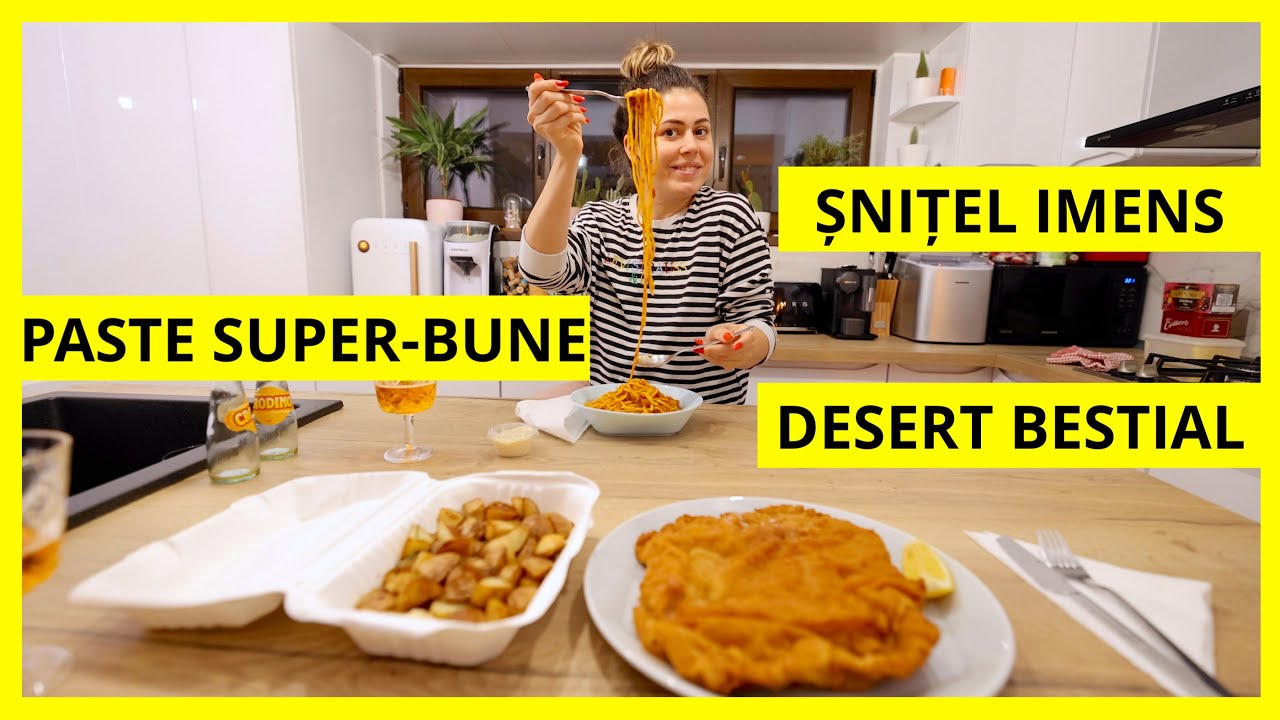 PASTE SUPER-BUNE! ȘNIȚEL IMENS! DESERT MAGNIFIC! (Grano, București)