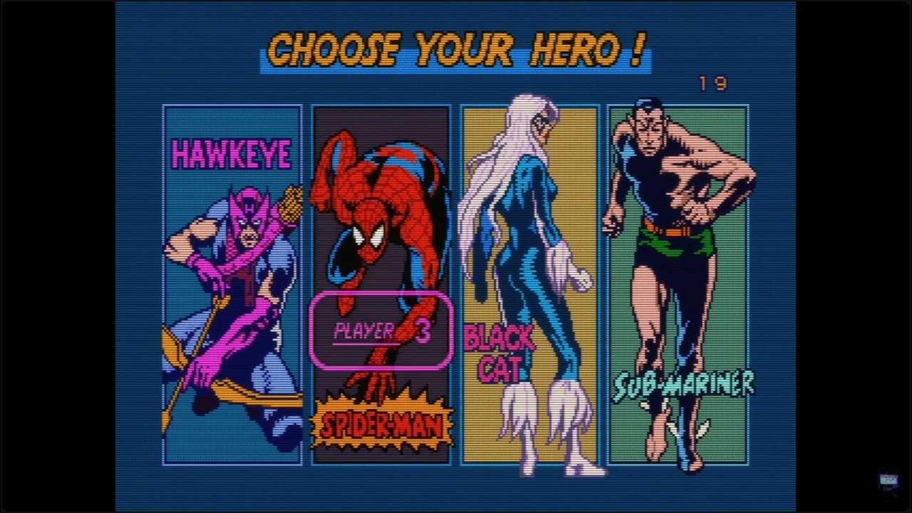 Spider-Man: The Video Game (World) - Spider-Man - Gameplay (MAME 0.286)