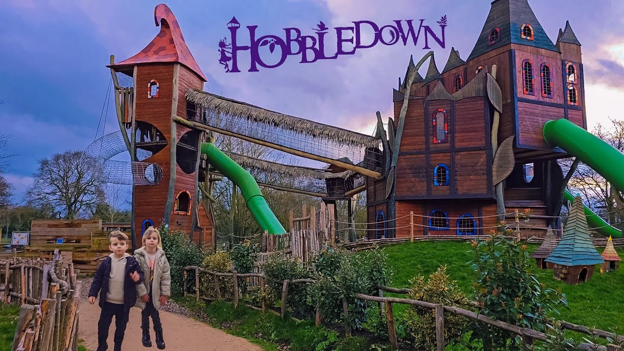 Exploring Hobbledown Epsom Adventure Park and farm with Emily and Thomas