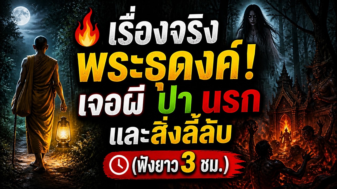 “เสียงธรรมจากป่า Channel”#รวมเรื่องเล่าพระธุดงค์  25 ตอน ฟังยาว 3.5 ชม./ป่าเขา ผี เทวดา นาค /ธรรมะ