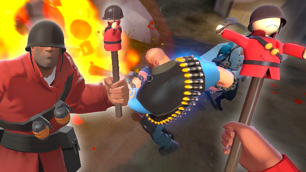 Team Fortress 2 Classic Soldier Gameplay