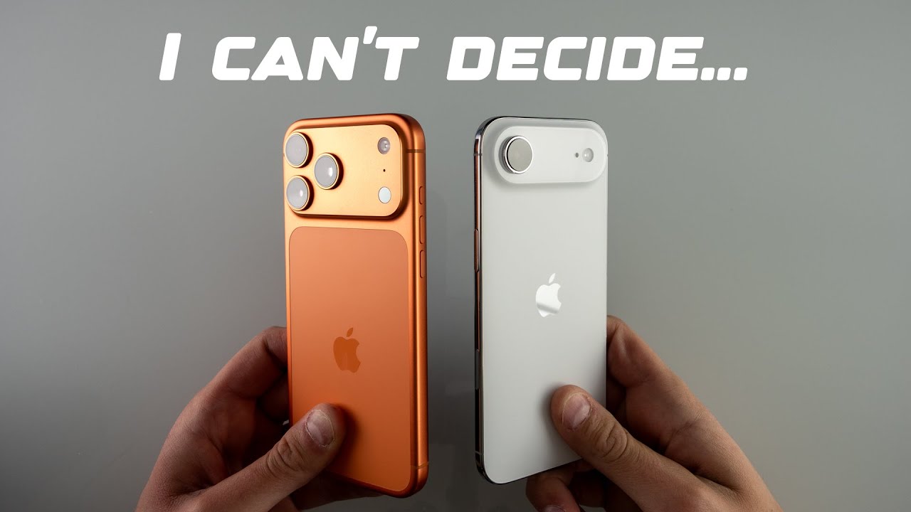 Битва в моём кармане: iPhone 17 Pro против iPhone Air