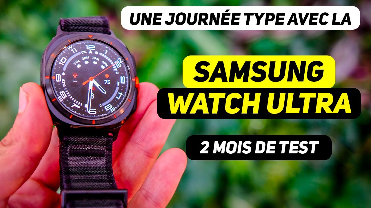 Samsung Galaxy Watch Ultra - Meilleure Montre Connectée pour Android ? Copie d'Apple Watch ultra ?