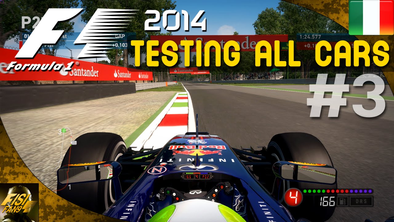 F1 2014 | Monza Hot Laps - All Cars Comparison #3