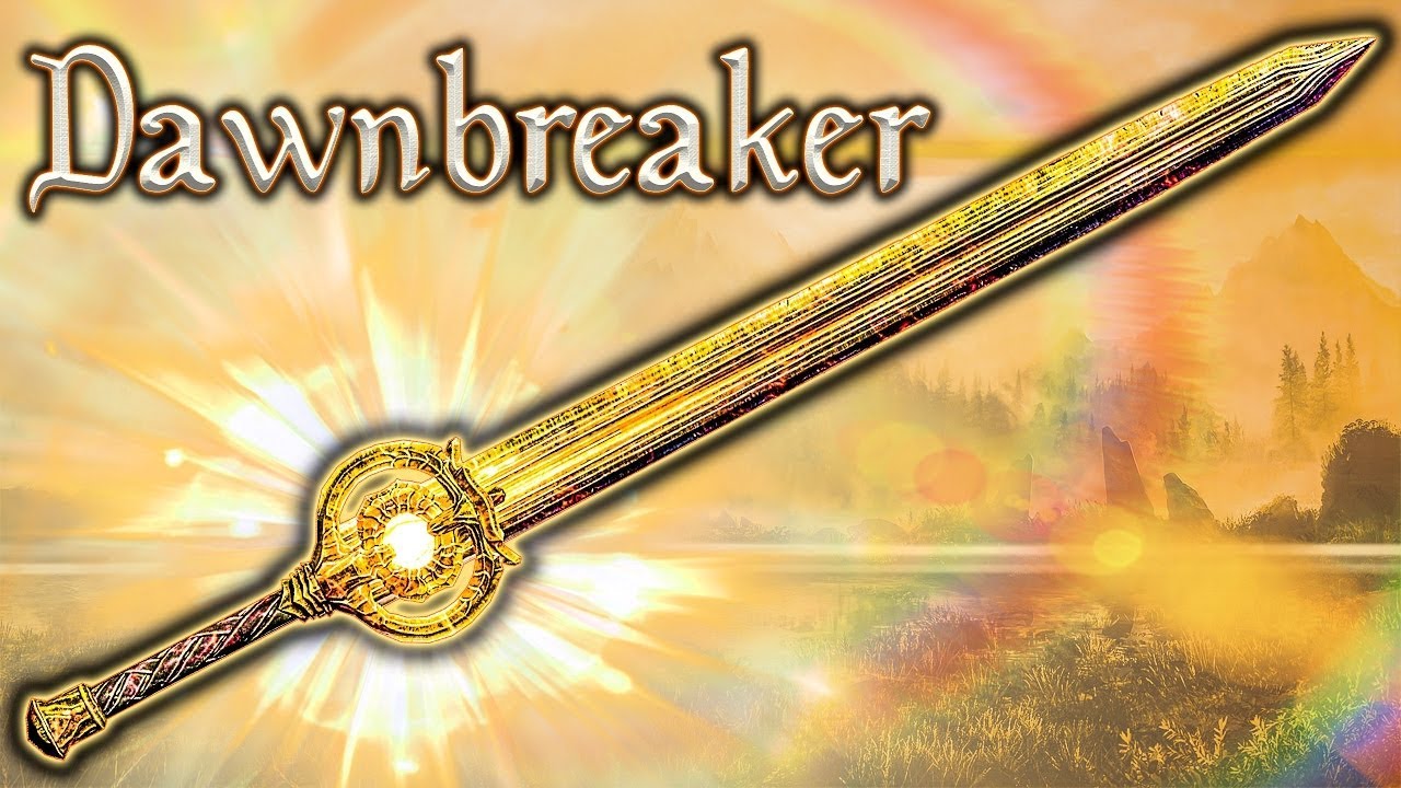 Skyrim SE - Dawnbreaker - Руководство по оружию