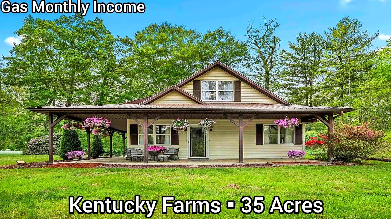 Kentucky Farms For Sale | 35+ Acres | Kentucky Land For Sale | Retirenment Friendly Homes