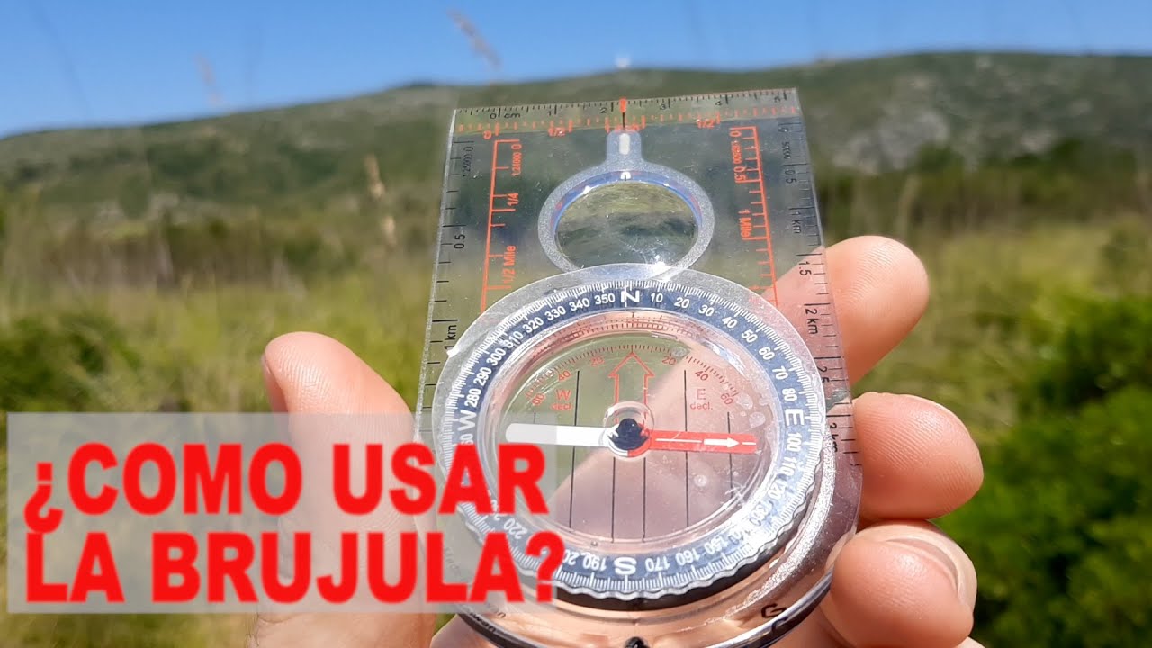 ¿COMO USAR UNA BRUJULA DE LA FORMA MAS FACIL?