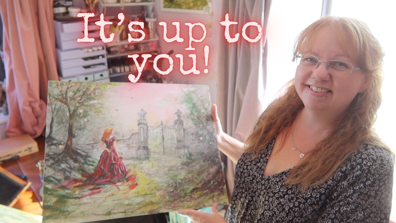 A fairytale painting - finishing with oil paint ~ A trip to Yorkshire