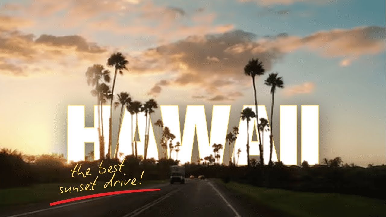 🇺🇸 🔆 HAWAII VLOG | Spencer Beach Park and the best sunset drive on Big Island
