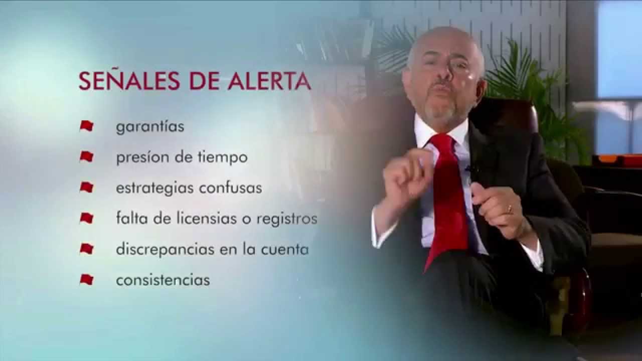 FINRA Se&ntilde;ales de alerta (Red Flags of Fraud)