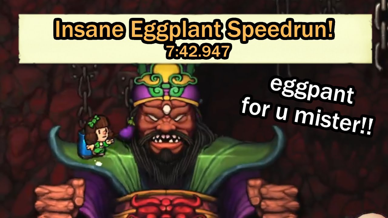 The Most Cursed Spelunky Speedrun (Chain Eggplant%)