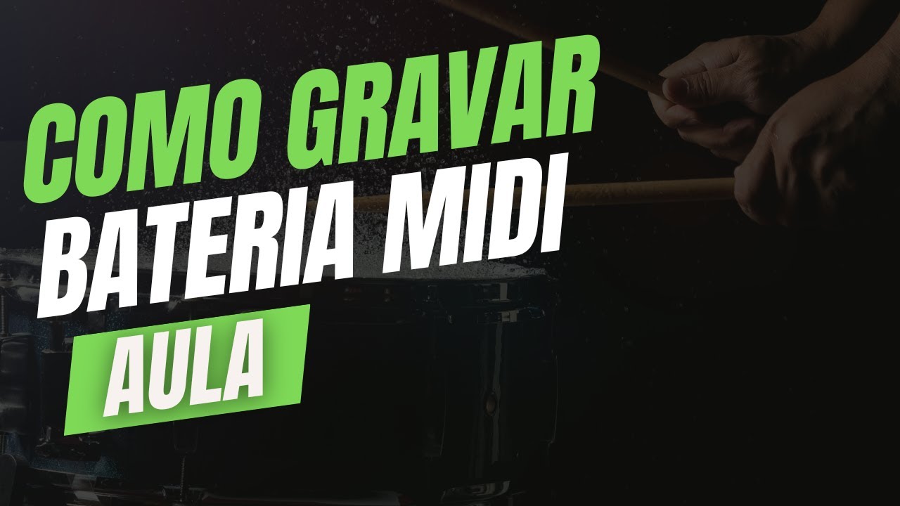 Tutorial Reaper: Gravação, Quantização e Edição de Bateria MIDI