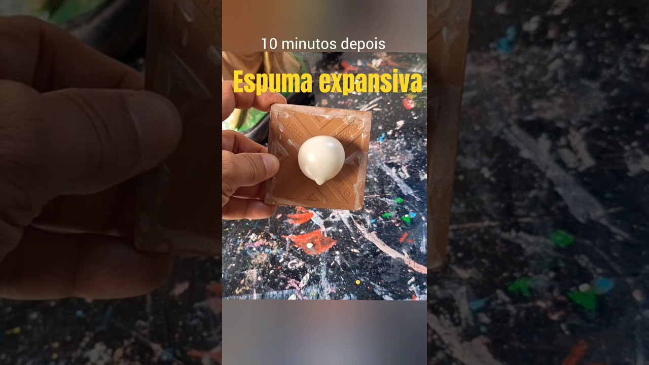 Como usar espuma expansível  