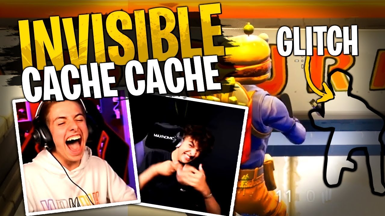 Je marche sur Michou et Inoxtag sans les voir... Cache-Cache Glitch Invisible sur Fortnite Créatif !