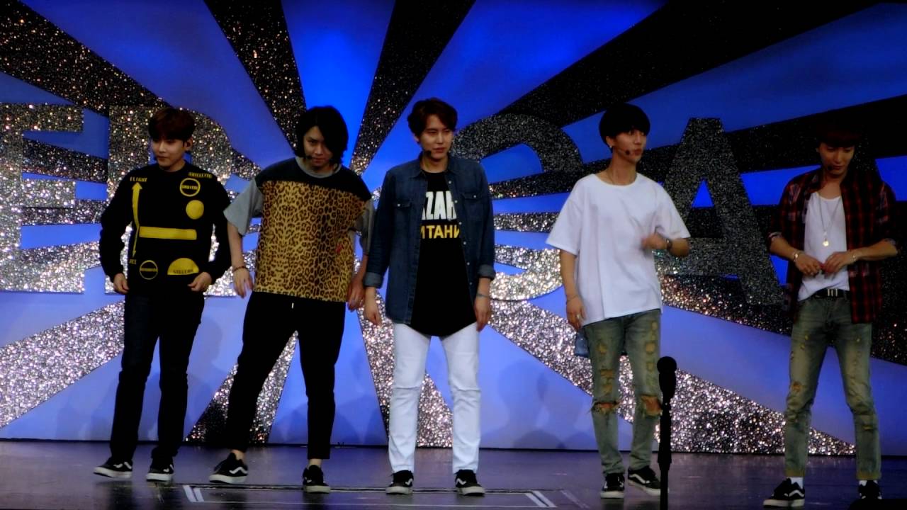 [FANCAM]160528 SUPER JUNIOR(슈퍼주니어) SUPER CAMP IN MACAU GAME TIME - 大電視