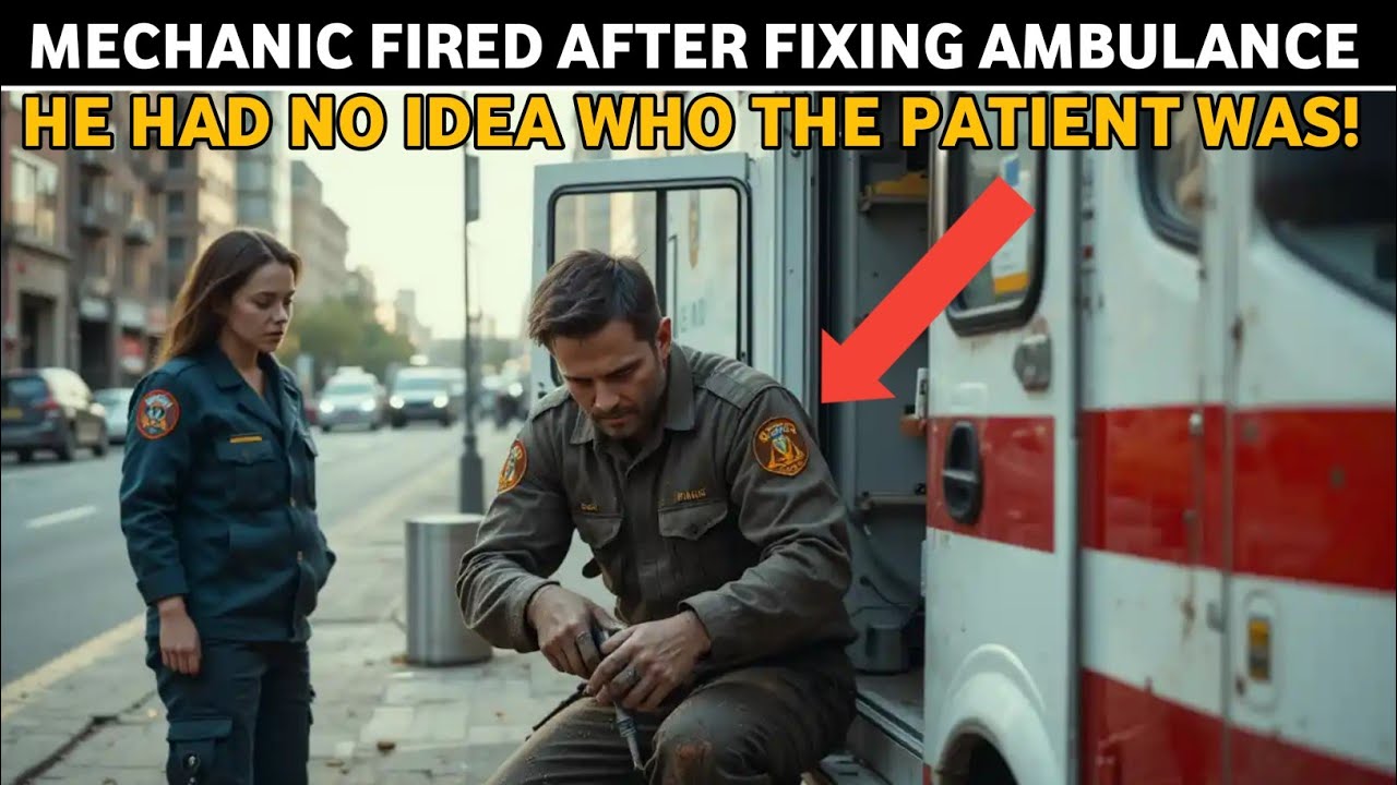 Mechanic Fired After Fixing Ambulance &mdash; He Had No Idea Who the Patient Was!