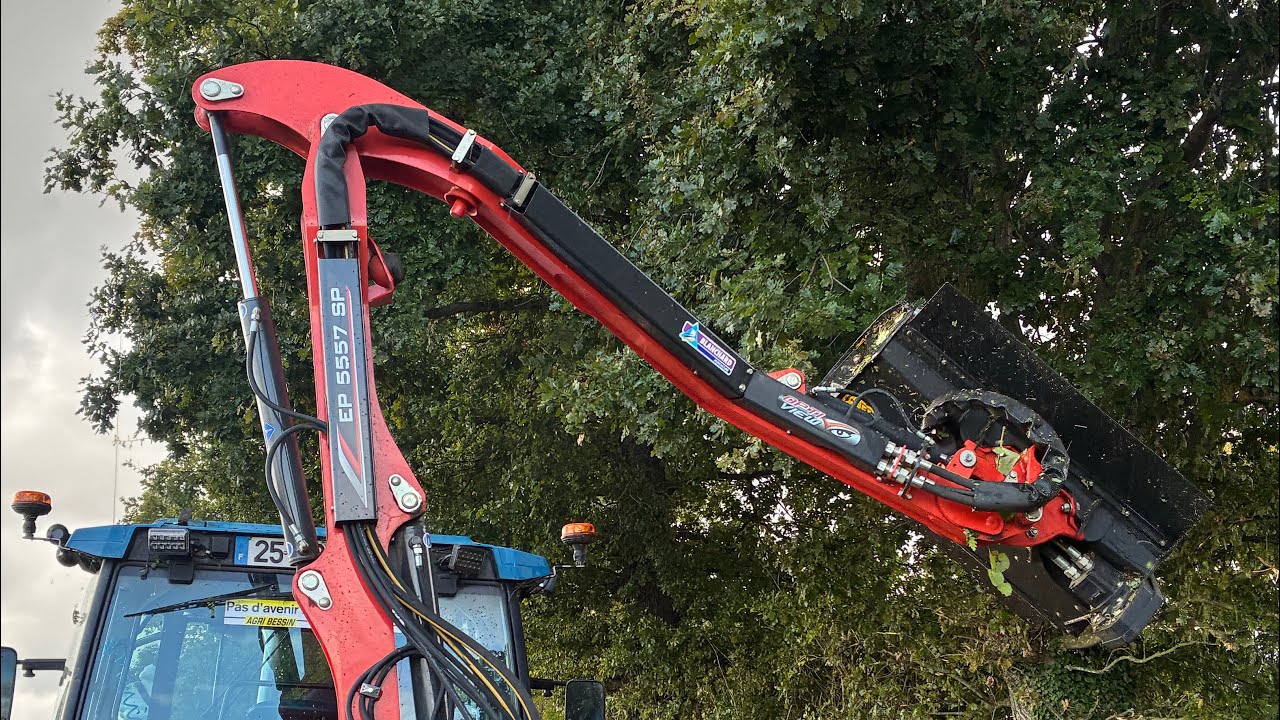 Zoom sur l’épareuse Kuhn