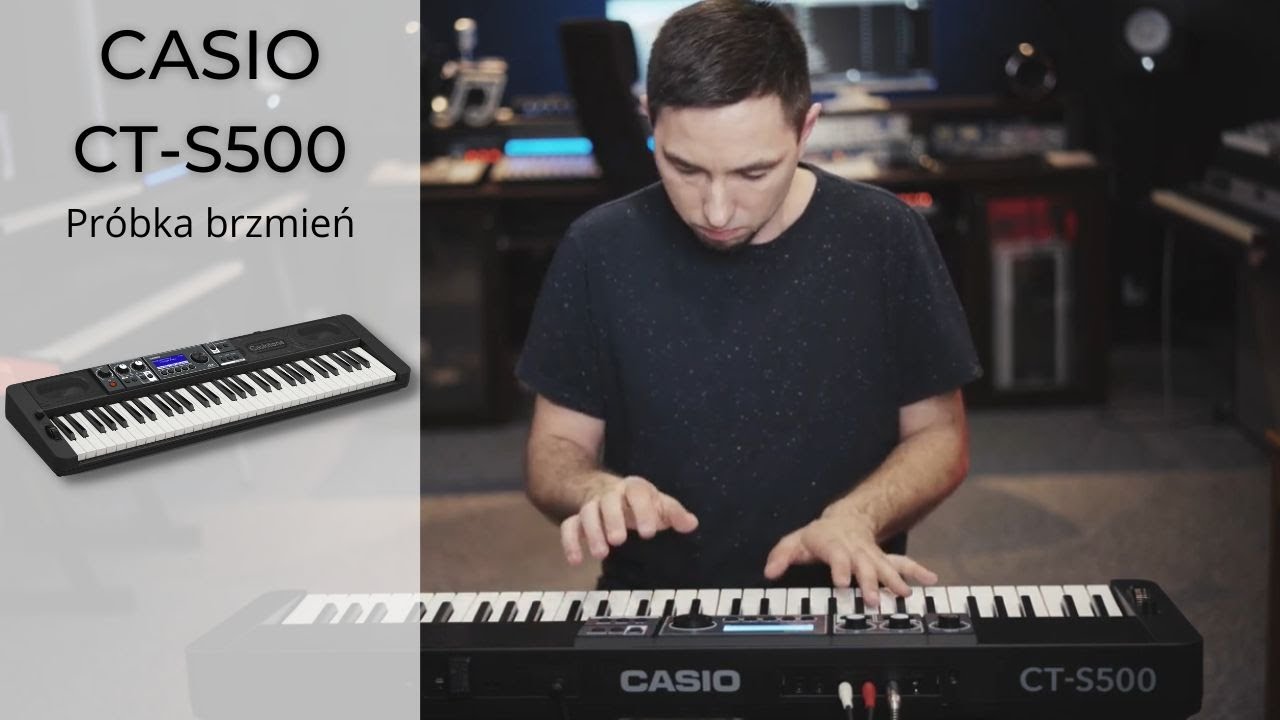 CASIO CT-S500 I Brzmienia instrumentu