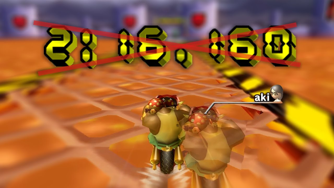 [MKW Fail] GBA Bowser Castle 3 (Non-SC) - 2:16.160 - Akiza