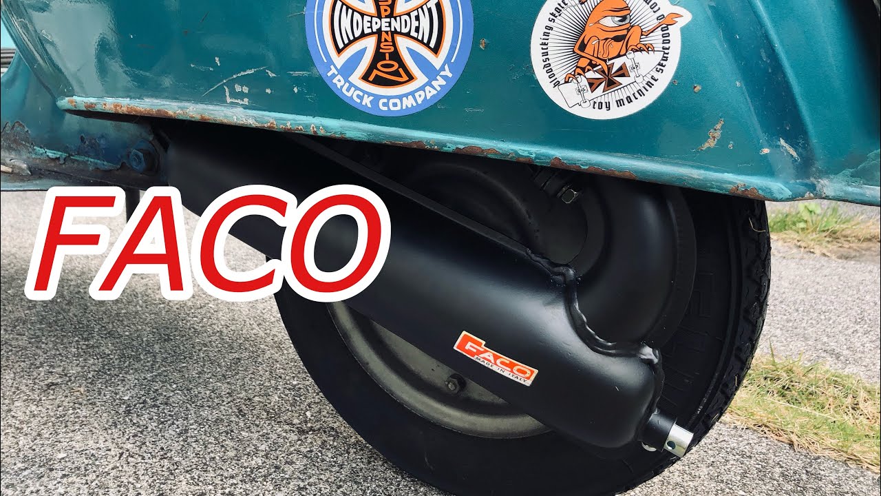 VESPA FACO バナナマフラー