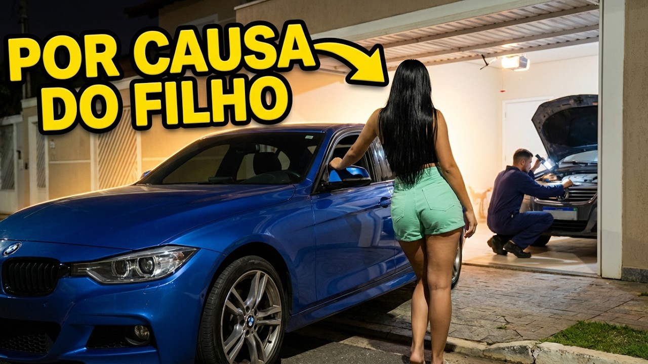 PAI SOLTEIRO MECÂNICO SOCORREU A DIRETORA E NÃO SABIA QUE ELA JÁ TINHA REPROVADO O SEU FILHO